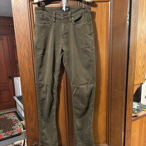 Size 30/32 Du/er pants, Army Green